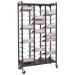 Omnimed Big Beam 36 Cap Horizontal Storage File Cart Metal in Brown | 75.5 H x 41 W x 15 D in | Wayfair 264588-WG