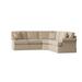 Brown Reclining Sectional - Poshbin Andrew 109" Wide Corner Sectional Polyester | 37 H x 109 W x 109 D in | Wayfair 1047-IREIVO-MAH-MED-LHF