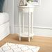 Charlton Home® Collington 1 - Drawer Solid Wood Nightstand Wood in White | 28 H x 14 W x 14 D in | Wayfair 8430DDB37A85423992902C0F6949D6F1