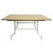 PRE Sales WFT Square Folding Table Wood in Gray/Brown | 30 H x 48 W x 48 D in | Wayfair 3348