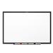 Quartet Classic Dry Erase Wall Mounted board Melamine/Metal in White | 24 H x 1.9 D in | Wayfair S533B