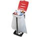 Rebrilliant Portable Trash Bag Holder - Collapsible Trashcan for Garbage - Ideal for Camping Outdoors Plastic | 26 H x 12.75 W x 11 D in | Wayfair