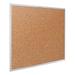 Quartet Classic Wall Mounted Bulletin Board Cork/Metal in Black/Brown/Gray | 18 H x 0.5 D in | Wayfair 2301B