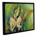 Red Barrel Studio® Green Calla Lilies Framed Painting Print Canvas, Cotton | 8 H x 10 W x 2 D in | Wayfair RDBS4553 33281868