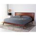 Safavieh Couture Moxie Platform Bed Wood in Brown | 43.3 H x 76.4 W x 89.7 D in | Wayfair SFV4112A-Q-3BX