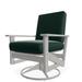 Telescope Casual Wexler Outdoor Rocking Chair w/ Cushions in Gray/Brown | 39 H x 29.5 W x 30 D in | Wayfair 5W6Y22A01