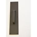 BRASS Accents Commercial Pull Plate, Metal in Brown | 12 H x 3 W x 2.05 D in | Wayfair A07-P6321-613PC