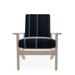 Telescope Casual Wexler Patio Chair w/ Cushions Plastic in Gray/Black/Brown | 38 H x 29.5 W x 31 D in | Wayfair 5W7D97001