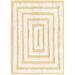 White 27 x 0.5 in Area Rug - Sabrina Soto™ Collection Casa Cotton Yellow Area Rug Cotton | 27 W x 0.5 D in | Wayfair 3153616