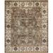 Brown/Red 48 x 0.25 in Area Rug - Samad Rugs Silver Screen Oriental Hand-Knotted Wool Sage/Bone Area Rug Wool | 48 W x 0.25 D in | Wayfair