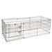 Pet Trex Foldable Metal Puppy Playpen Enclosure Fence w/ Eight Panels Metal | 24 H x 192 W in | Wayfair D630516