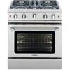 Capital Precision Series 30" 4.9 cu. ft. Freestanding Gas Range, Stainless Steel | 36 H x 29.88 W x 28.5 D in | Wayfair MCR304LP