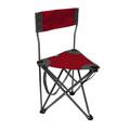 Travel Chair Ultimate Slacker Picnic Folding Camping Chair, Polyester in Red/Gray | 30 H x 17 W x 15 D in | Wayfair 1489V2R