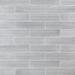 Bond Tile Weston 2" x 9" Hand Glazed Ceramic Subway Wall Tile Ceramic in White | 9.44 H x 2.36 W x 0.43 D in | Wayfair EXT3RD101479