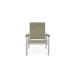 Red Barrel Studio® Hinch Patio Dining Chair Sling in White | 39 H x 28.5 W x 30 D in | Wayfair 98DE01EA909C40CEB068CB3A6FE81713