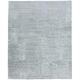 White 24 x 0.5 in Area Rug - Tufenkian Papyrus Glacier Hand-Knotted Blue/Gray/Neutral Area Rug | 24 W x 0.5 D in | Wayfair AID.MNTGRN.0203