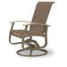 Red Barrel Studio® Hinch Swivel Patio Dining Chair Sling | 39 H x 27.5 W x 28.5 D in | Wayfair 5B40EAD776AC47EA88745586FEEB98D0