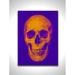 The Holiday Aisle® 'Skull' Graphic Art Print on Wood in Brown | 10 H x 8 W x 1.5 D in | Wayfair THDA3347 42310683