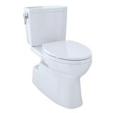 TOTO Vespin® II 1 GPF Elongated Two-Piece Toilet, Cotton | 30 H x 15 W x 28.5 D in | Wayfair CST474CUFG#01