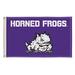 Victory Corps NCAA Polyester House Flag | 36 H x 60 W in | Wayfair 810003TCU-001