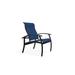 Red Barrel Studio® Hinch Patio Dining Chair Sling in Black | 39 H x 28.5 W x 30 D in | Wayfair C977DDCCD1F1415C88D30D504AE622AA