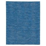 Blue/Gray 96 x 1 in Area Rug - Tufenkian Chenille II Hand Knotted Wool/Silk Blue Rug | 96 W x 1 D in | Wayfair AAC.73/522.0810