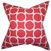 The Pillow Collection Betchet Geometric Bedding Sham 100% Cotton in Gray | 26 H x 20 W in | Wayfair STD-PP-LINKED-ASH-C100
