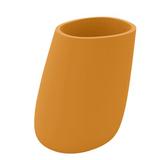Vondom Stone Resin Pot Planter Resin/Plastic in Orange | 47.25 H x 40.75 W x 32.75 D in | Wayfair 55011A-ORANGE
