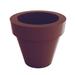 Vondom Maceta - Resin Pot Planter - Lacquered - Self- Watering Plastic | 11.75 H x 13.75 W x 13.75 D in | Wayfair 40135F-BRONZE