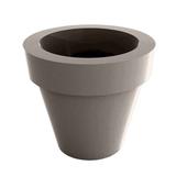 Vondom Maceta - Resin Pot Planter - Lacquered - Self- Watering Plastic in Brown | 17 H x 19.75 W x 19.75 D in | Wayfair 40150F-TAUPE