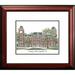 Campus Images Alumnus Framed Lithograph Framed Photographic Print Paper in Black/Red | 16 H x 18 W x 1.5 D in | Wayfair AR999R