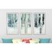 Union Rustic Winter Woods I - 3 Piece Picture Frame Multi-Piece Image on Acrylic Plastic/Acrylic in Blue/Gray/Green | Wayfair UNRS5381 44481759