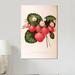 East Urban Home Fruits of America Series 'Hovey's Seedling Strawberry' Graphic Art Print on Canvas in Green/Red | 32 H x 8 W x 0.75 D in | Wayfair