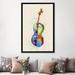 East Urban Home Musical Instrument Series: Cello by Michael Tompsett - Wrapped Canvas Graphic Art Print, Cotton | 12" H x 8" W x 0.75" D | Wayfair