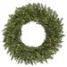 Loon Peak® Carlsbad Fir Wreath Warm 3MM in White | 30 H x 30 W x 3 D in | Wayfair 99A06D78CDD74FFC89630F4DF30EA467