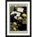 Global Gallery 'Miss Traumerei' by Ethel Reed Framed Vintage Advertisement Paper in Black/Green | 28 H x 19.52 W x 1.5 D in | Wayfair