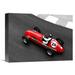 Global Gallery 'Historical Race Car at Grand Prix de Monaco' by Peter Seyfferth Photographic Print on Wrapped Canvas in Red Canvas in Black | Wayfair