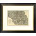 Global Gallery Civil War Military Operations of the Atlanta Campaign, 1876 Framed Graphic Art Paper in Gray | 22 H x 26 W x 1.5 D in | Wayfair