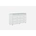 Orren Ellis Hailee 6 Drawer Double Dresser Wood in White | 31 H x 63 W x 22 D in | Wayfair 7B32D683F78D414197C0C1961C4A8C36