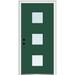 Verona Home Design Spotlight Steel Prehung Front Entry Door Metal | 80 H x 30 W x 1.75 D in | Wayfair ZZ354212L