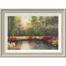Global Gallery 'Autumn Sunset' by Diane Romanello Framed Painting Print Paper in Green | 16 H x 22 W x 1.5 D in | Wayfair GCF-393994-1218-336