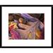 Global Gallery 'Acorns, Oak, Cherry & Sumac, Fall, Petit Jean State Park, Arkansas' Framed Photographic Print Paper in Brown/Indigo/Yellow | Wayfair