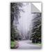 Millwood Pines West Virgina Fog Removable Wall Decal Vinyl in Green | 12 H x 8 W in | Wayfair 3E5C9EC78BE94A308E9F9ED623BF31AC
