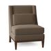Side Chair - Fairfield Chair Justin 30" Wide Side Chair Polyester/Other Performance Fabrics in Gray/Black/Brown | 40.5 H x 30 W x 33.5 D in | Wayfair