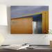 East Urban Home Alley Orange by Harry Verschelden - Photograph Print on Canvas in Blue/Brown | 14 H x 19 W x 2 D in | Wayfair