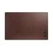 Ebern Designs Bramfield Desk Mat without Rail Leather in Brown | 0.25 H x 30 W x 19 D in | Wayfair B2F5DAA5286146B4AA71E2152BA01E4A