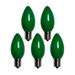 The Holiday Aisle® C9 Christmas 25 Light Bulb in Green | 3.3 H x 6.9 W x 6.3 D in | Wayfair 182108B1A5D84DD3BB6A055BA9792E21