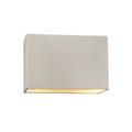 Latitude Run® Bergen Beach 1 - Bulb LED Outdoor Flush Mount Ceramic in White | 8" H x 12" W x 4" D | Wayfair 293E785A583A414B843C7819F58CBF32