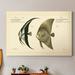 Rosecliff Heights 'Bloch Antique Fish IV' - Painting Print on Canvas Canvas, Solid Wood in Black/Brown/Gray | 12 H x 8 W x 1 D in | Wayfair