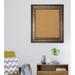 Lark Manor™ Linlin Wall Mounted Bulletin Board Wood/Cork in Brown | 38.75 H x 2.5 D in | Wayfair C15/30-30